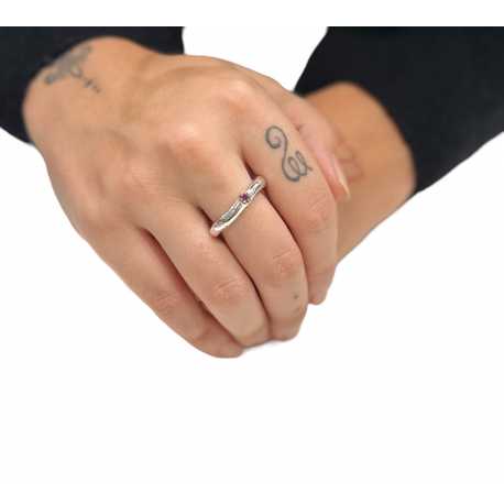 Bague_tête 1 rubis rouge_Poppy_Rosa Maria Jewellery_Boutique_strasbourg_online_Bijoux_ring_5(1) S ST DIX RU