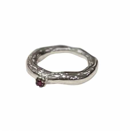 Bague_tête 1 rubis rouge_Poppy_Rosa Maria Jewellery_Boutique_strasbourg_online_Bijoux_ring_5(1) S ST DIX RU