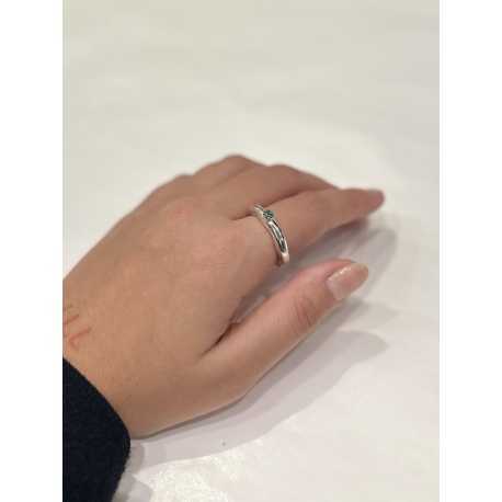 Bague_tête 1 émeraude_Poppy_Rosa Maria Jewellery_Boutique_strasbourg_online_Bijoux_ring_algorithmelaloggia