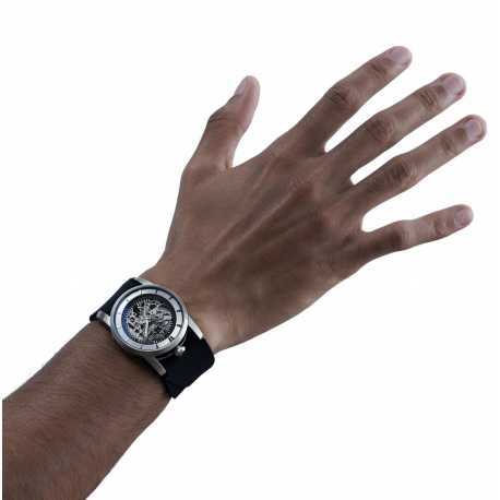 Montre Rehab automatique silver Skeleton 413C-13-101 Fob Paris watches strasbourg boutique france online femme homme