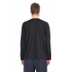 T-shirt_coton Noir manches longues_UJ12F23 01_boutique_strasbourg_france_homme_vêtements_isabel benenato_online