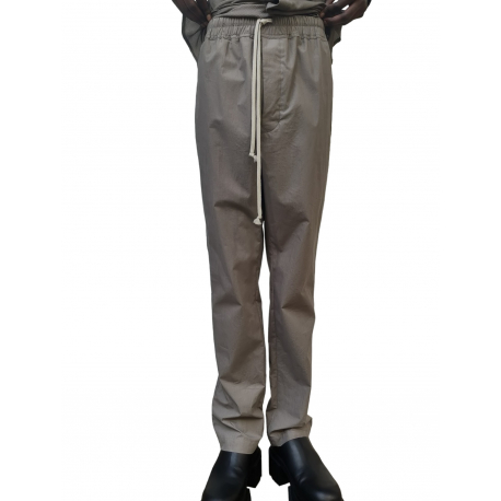 Pantalon droit Coton Dust poches arrières Draw String Long RU01D 3380 P 34 Rick Owens Homme boutique online strasbourg