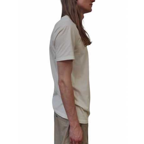 T-shirt Blanc manches courtes Level Tee RU01D 3264 JA 11 Rick Owens Homme boutique online algorithmelaloggia strasbourg