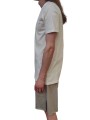 T-shirt Blanc manches courtes Level Tee RU01D 3264 JA 11 Rick Owens Homme boutique online algorithmelaloggia strasbourg