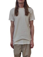 T-shirt Blanc manches courtes Level Tee RU01D 3264 JA 11 Rick Owens Homme boutique online algorithmelaloggia strasbourg