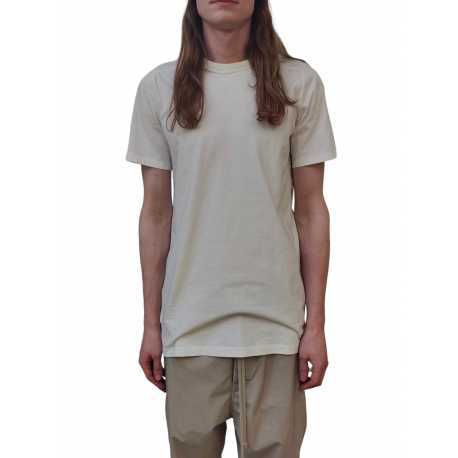 T-shirt Blanc manches courtes Level Tee RU01D 3264 JA 11 Rick Owens Homme boutique online algorithmelaloggia strasbourg
