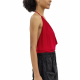 Top drapé v dos nu rouge Draped Top RP01D 2100 JS 03 Rick Owens Femme boutique online strasbourg algorithmelaloggia