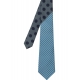 Cravate grise gros pois noir et ciel petits pois navy M1A 0TIE MT346 40 Paul Smith Homme boutique shop strasbourg france