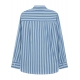 Chemise coton larges rayures bleu navy W2R 331B M31163 43 Paul Smith Femme boutique strasbourg online shirt woman