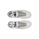 Sneakers cuir Blanc lacets spoiler vert BALI M Diego P448 Homme strasbourg boutique algorithme la loggia baskets