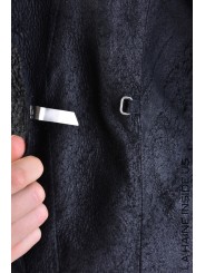 Veste Cuir dévoré Noir LW733 La Haine Inside Us Femme Boutique Strasbourg Online tendance shopping alsace vêtements