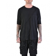T-shirt Bambou Noir manches courtes poche LM152 La Haine Inside Us Homme