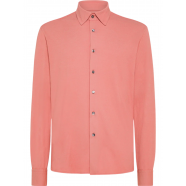 Chemise maille rose saumon 24259 30 rrd Roberto Ricci design boutique strasbourg france online shirt men