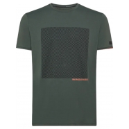 T-shirt Razzle Dazzle vert dessin noir vert 24201 20 RRD Homme Boutique Strasbourg Online 