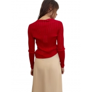 Pull rouge ajouré W1R 773N M10990 25 Paul Smith Femme boutique strasbourg france alsace vêtement tendance shopping été
