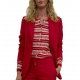 Gilet rayé écru rouge W1R 783N M10995 25 Paul Smith Femme Boutique Strasbourg Online 