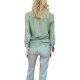 Pantalon moiré orange vert fente bas W1R 326T M02290 16 Paul Smith Femme boutique shopping tendance vêtements france
