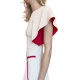 Robe saumon fleur rouge viscose W1R 600D M10977 13 Paul Smith Femme boutique strasbourg online dress woman