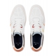 Sneakers cuir blanc spoiler orange Ellis M2S ELS06 MLEA 01 Paul Smith Homme boutique strasbourg online baskets men