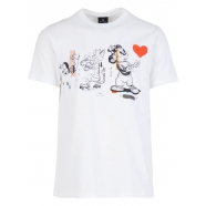 T-shirt blanc ours chat cœur M2R 010R MP4552 01 Paul Smith Homme