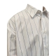 Chemise blanche rayure fine bleue M1R 820Y M02301 01 Paul Smith Homme Boutique Strasbourg Online shirt men