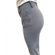 Chino revo navy print micro détails blanc 24864 60 RRD Femme Boutique Strasbourg Online Pantalon Woman