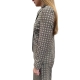 Veste tailleur print cercles écru vert 24554 20 bosco RRD Roberto Ricci Designs Femme boutique strasbourg online jacket