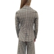 Veste tailleur print cercles écru vert 24554 20 bosco RRD Roberto Ricci Designs Femme boutique strasbourg online jacket