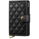Premium Miniwallet Emboss Diamond Black Porte Cartes Secrid Med-Black Boutique Strasbourg Online cuir