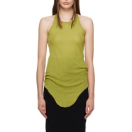 Débardeur Rib Tank vert acide coton RP02C 1101 MR 32 rick owens femme boutique vêtement shoping concept-store woman
