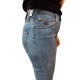 Jeans slim Kimberly bleu clair jacron brun cœur S4178 330F Jacob Cohen Femme boutique strasbourg pant woman