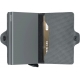 Twinwallet Carbon Cool Grey Porte Cartes Secrid TCa-Cool Grey boutique strasbourg accessoire concept store online