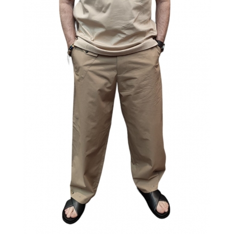 Pantalon large poche plaquée & boutons bas sable M1R 827Y M01673 60 Paul Smith Homme Boutique Strasbourg Online 