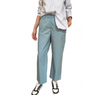 Pantalon toile légère bleu clair W2R 319T M30368 43 Paul Smith Femme