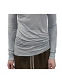 T-shirt Double ciel Double LS T Rick Owens Homme RU026257 UC 36 Boutique Strasbourg Online Avant garde Men Dark Fashion