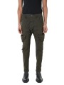 Pantalon poches revers Kaki coton stretch LM192 La Haine Inside Us Homme Alsace Strasbourg Boutique Online 