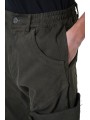 Pantalon poches revers Kaki coton stretch LM192 La Haine Inside Us Homme Alsace Strasbourg Boutique Online 