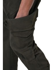 Pantalon poches revers Kaki coton stretch LM192 La Haine Inside Us Homme Alsace Strasbourg Boutique Online 