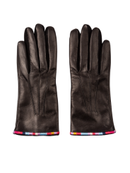 Gants cuir Noir bord brode baya W1A 430GL J459 79