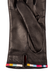 Gants cuir Noir bord brode baya W1A 430GL J459 79
