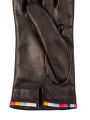 Gants cuir Noir bord brode baya W1A 430GL J459 79