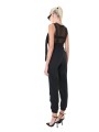 Salopette noir poches cargo techno stretch LW928 La Haine Inside Us Femme Alsace Strasbourg Boutique Mode Online 