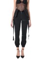 Salopette noir poches cargo techno stretch LW928 La Haine Inside Us Femme Alsace Strasbourg Boutique Mode Online 