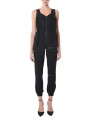 Salopette noir poches cargo techno stretch LW928 La Haine Inside Us Femme Alsace Strasbourg Boutique Mode Online 