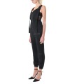 Salopette noir poches cargo techno stretch LW928 La Haine Inside Us Femme Alsace Strasbourg Boutique Mode Online 