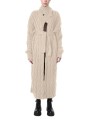 Manteau maille écru long épaisseur 3 LW962 La Haine Inside Us Femme boutique france strasbourg alsace shop vêtements