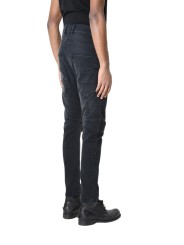 Jeans Noir stretch coutures genou LM218 La Haine Inside Us Homme Alsace Strasbourg Boutique Online 
