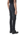 Jeans Noir stretch coutures genou LM218 La Haine Inside Us Homme Alsace Strasbourg Boutique Online 