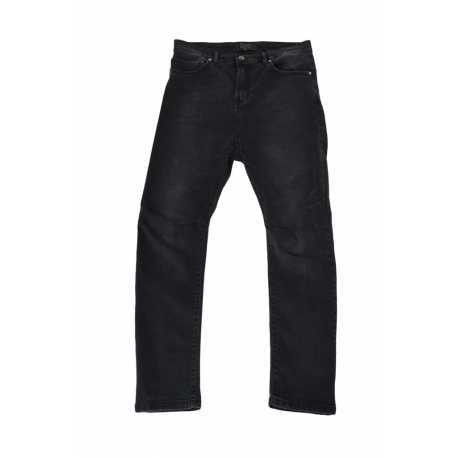 Jeans Noir stretch coutures genou LM218 La Haine Inside Us Homme Alsace Strasbourg Boutique Online 