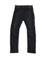Jeans Noir stretch coutures genou LM218 La Haine Inside Us Homme Alsace Strasbourg Boutique Online 